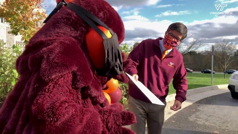 Thumbnail for entry Virginia Tech welcomes new Hokies in Admissions event