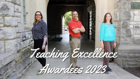 Thumbnail for entry CALS Teaching Excellence Award 2023