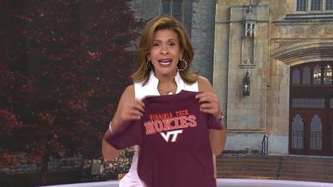 Thumbnail for Hoda Kotb honored with Virginia Tech’s 2022 University Distinguished Achievement Award