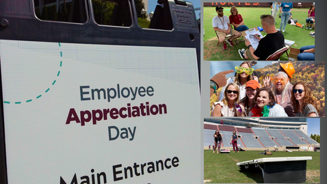 Thumbnail for entry Virginia Tech says &quot;Thank you&quot; to faculty and staff on Employee Appreciation Day