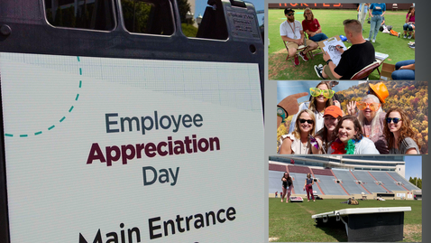 Thumbnail for Virginia Tech says &quot;Thank you&quot; to faculty and staff on Employee Appreciation Day
