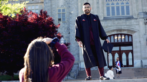 Thumbnail for entry Iconic Traditions: Photographing Hokie Grads