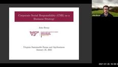 Go to Corporate Social Responsibility (CSR) as a business strategy with duration: 33 minutes, 10 seconds