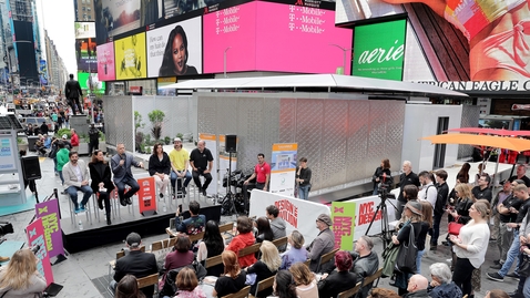 Thumbnail for entry FutureHAUS steals the spotlight in Times Square