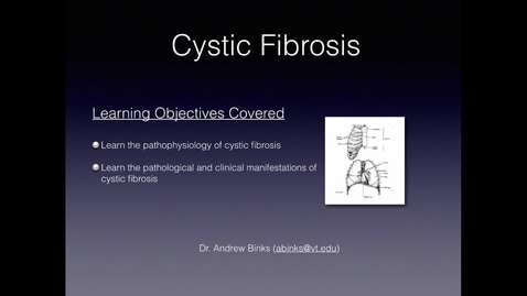 Thumbnail for Cystic Fibrosis