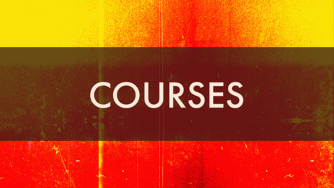 Thumbnail for entry Courses