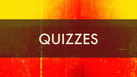 Thumbnail for entry Quizzes