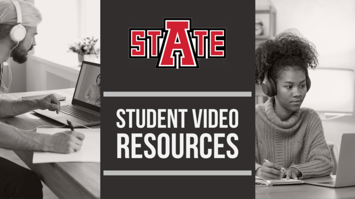 Thumbnail for channel A-STATE STUDENT RESOURCES FOR CANVAS