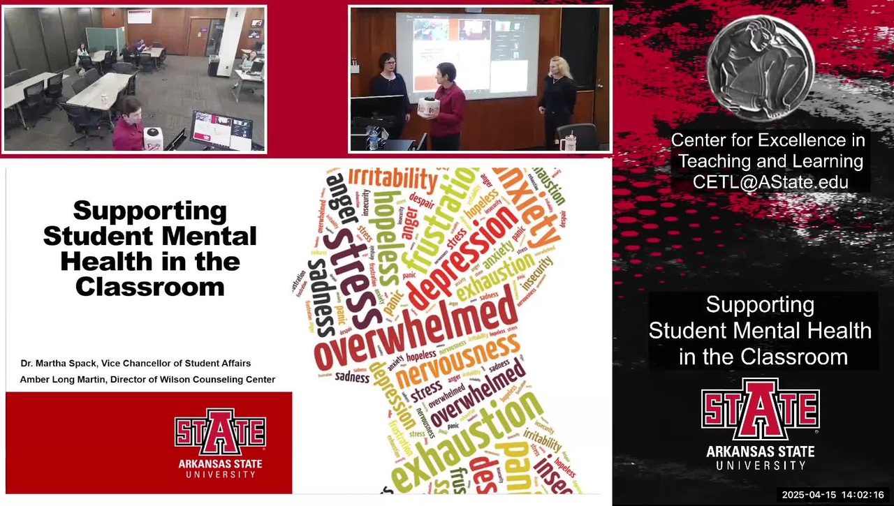 Clip of Supporting Student Mental Health in the Classroom