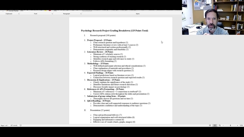 Thumbnail for Searching PsycArticles (PSY 3403)