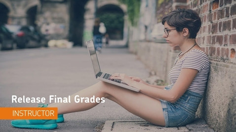 Thumbnail for Releasing Final Grades - D2L
