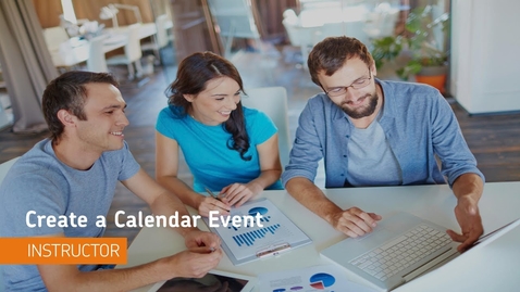Thumbnail for D2L Course Management - Calendar, Create an Event - Instructor