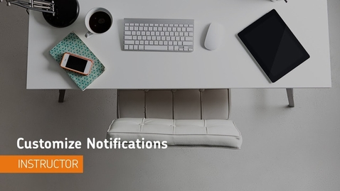 Thumbnail for D2L - Customize Activity Feed Notifications - Instructor