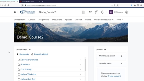 Thumbnail for OneNote D2L Integration - Overview Video