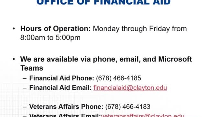 Financial Aid