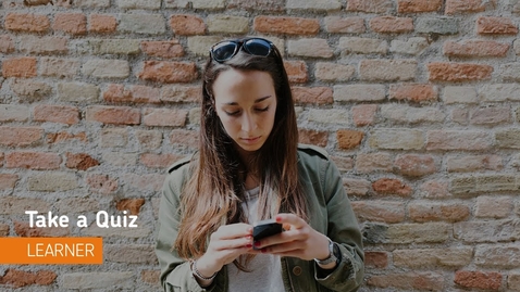 Thumbnail for D2L Quizzes - Taking a Quiz - Students
