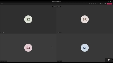 Thumbnail for entry Microsoft Teams Breakout Room Walkthrough