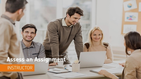 Thumbnail for entry D2L Assignments - Assess an Assignment using TurnItIn® - Instructor