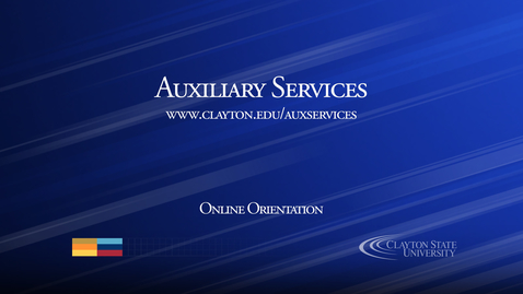 Thumbnail for entry Auxiliary Services