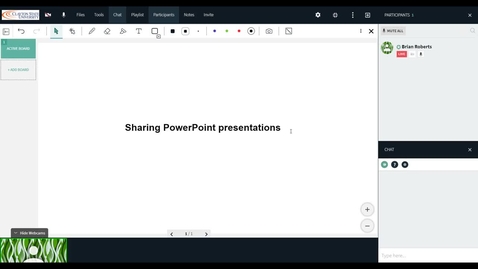 Thumbnail for Sharing PowerPoint in Newrow