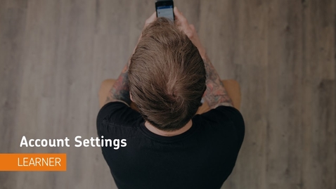 Thumbnail for Managing Account Settings - D2L