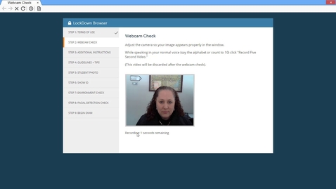 Thumbnail for Preparing an Exam for Respondus Monitor/LockDown Browser