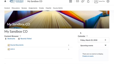 Thumbnail for D2L - Updating the Navigation Bar