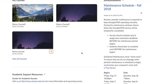 Thumbnail for Kaltura - Adding Kaltura Navigation Bar - Instructor