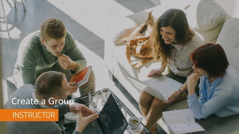 Thumbnail for Groups - Create a Group