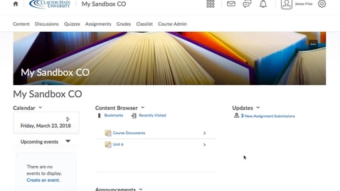 Thumbnail for D2L - Adding a Widget