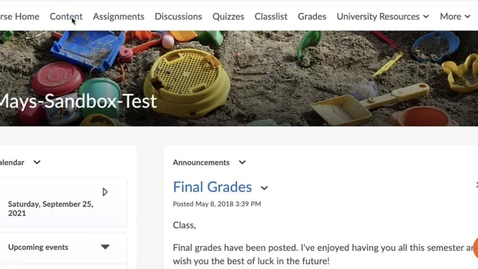 Thumbnail for Adding Gradescope to a D2L Course