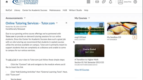 Thumbnail for D2L - Changing Default Course Picture