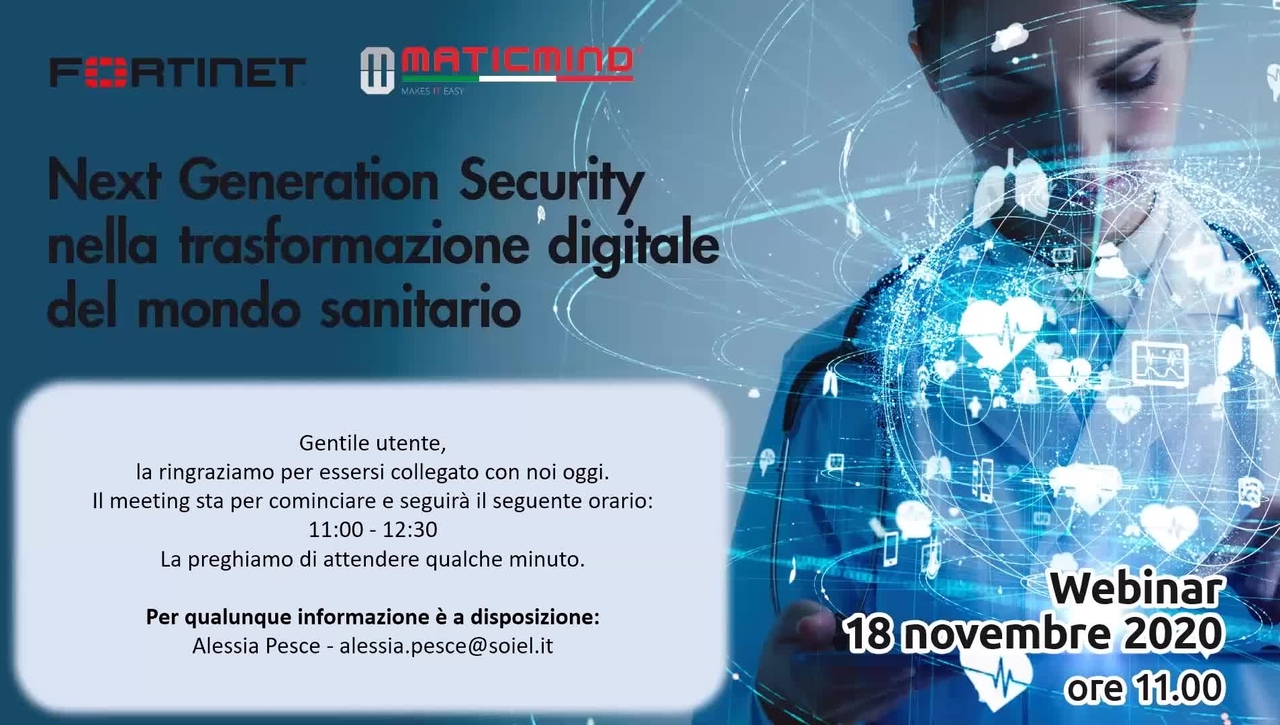 Next Generation Security nella trasformazione digitale del mondo sanitario