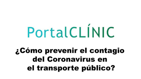 Miniatura para ¿Cómo prevenir el contagio del Coronavirus en el transporte público?