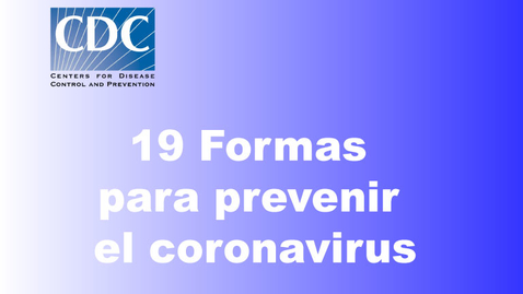 Miniatura para 19  Formas para prevenir el coronavirus