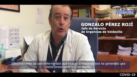 Miniatura para Urgencias de Valdecilla, enfocados en evitar la propagación