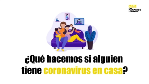 Miniatura para ¿Qué hacemos si alguien tiene coronavirus en casa?