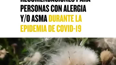 Miniatura para Coronavirus _ Recomendaciones para alergia y asma