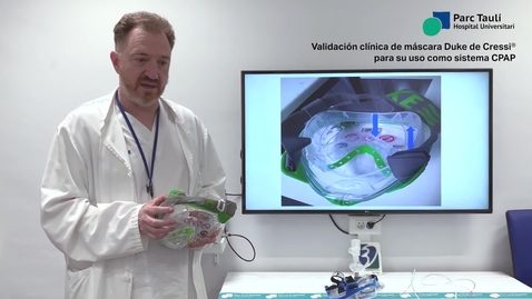 Miniatura para Validación clínica de máscara Duke de Cressi para su uso como sistema CPAP