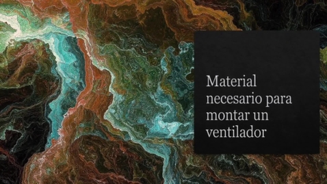 Miniatura para Material necesario para montar un ventilador