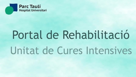 Miniatura para Exercicis respiratoris (tub) recomanats durant l’aïllament per COVID-19