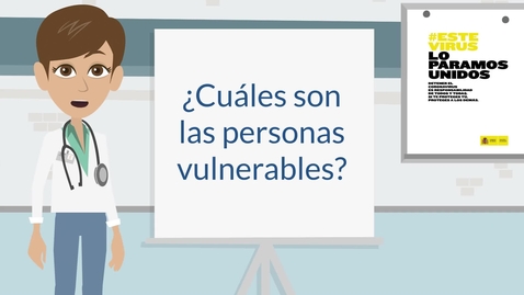 Miniatura para Coronavirus.- ¿Cuáles son las personas vulnerables?