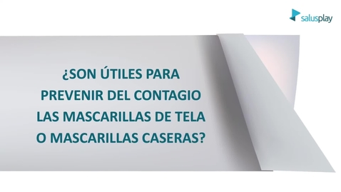 Miniatura para ¿Son útiles para prevenir contagio mascarillas tela o mascarillas caseras?