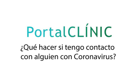 Miniatura para ¿Qué hacer si tengo contacto con alguien con Coronavirus?