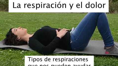 Miniatura para La respiración y el dolor