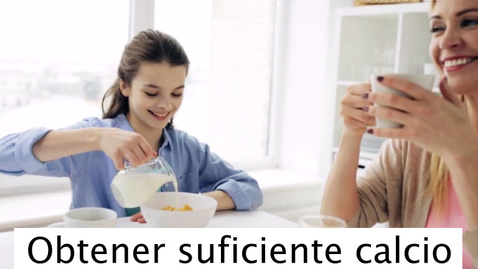 Miniatura para Obtener suficiente calcio