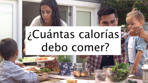 Miniatura para ¿Cuántas calorías debo comer?