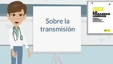 Ir a Coronavirus.  Sobre la transmisión con una duración de 2 minutos, 19 segundos