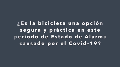 Miniatura para la entrada Ciclistas responsables también con el COVID-19 - Marian.