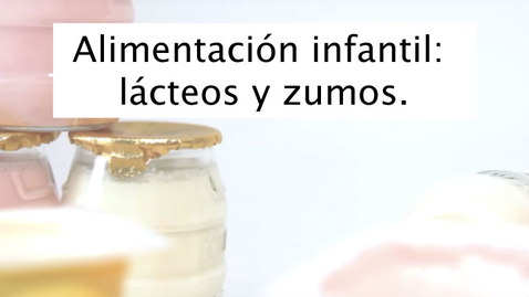Miniatura para Alimentación infantil_ lácteos y zumos.